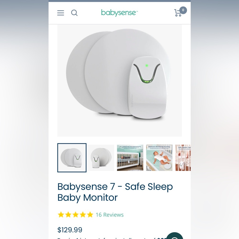 Babysense 7 Movement Monitor